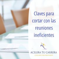 cortar reuniones ineficientes